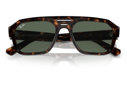 Sluneční brýle Ray-Ban Corrigan RB4397 135971 Flat Top Havana