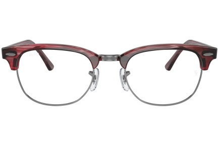 Brýle Ray-Ban Clubmaster RX5154 8376 Browline Červené