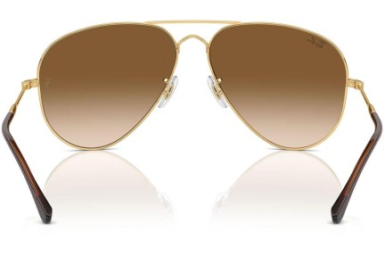 Sluneční brýle Ray-Ban RB3825 001/51 Pilot Zlaté