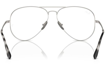 Brýle Ray-Ban RX8789 1002 Pilot Stříbrné