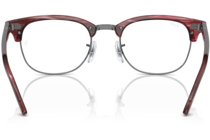 Brýle Ray-Ban Clubmaster RX5154 8376 Browline Červené