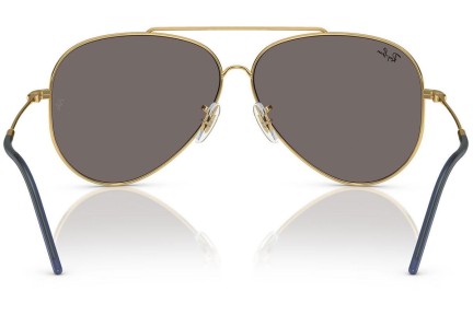 Sluneční brýle Ray-Ban Aviator Reverse RBR0101S 001/GA Pilot Zlaté