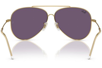 Sluneční brýle Ray-Ban Aviator Reverse RBR0101S 001/1A Pilot Zlaté