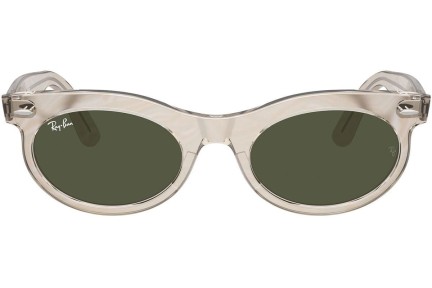 Sluneční brýle Ray-Ban RB2242 138331 Browline Šedé