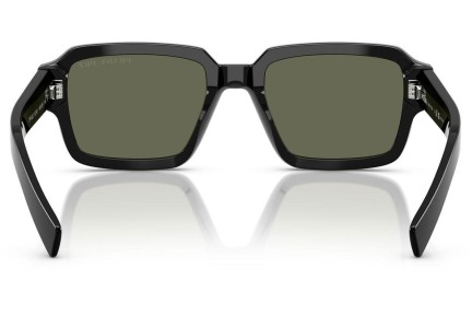 Sluneční brýle Prada PR02ZS 1AB03R Polarized Obdélníkové Černé