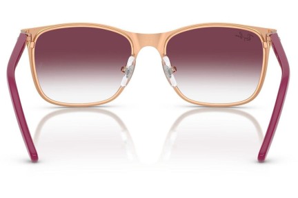 Sluneční brýle Ray-Ban Junior RJ9551S 296/8H Squared Červené