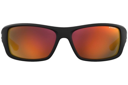 Sluneční brýle Polaroid Sport Active Collection PLD7013/S CAX/OZ Polarized Obdélníkové Černé