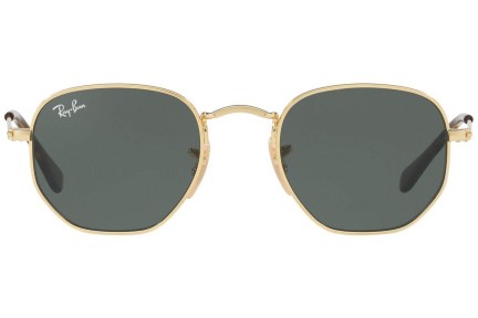 Sluneční brýle Ray-Ban Junior Hexagonal Junior RJ9541SN 223/71 Squared Zlaté