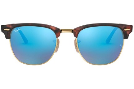 Sluneční brýle Ray-Ban Clubmaster Flash Lenses RB3016 114517 Browline Havana