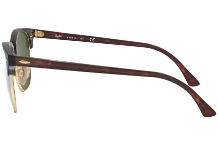 Sluneční brýle Ray-Ban Clubmaster Flash Lenses RB3016 114530 Browline Havana