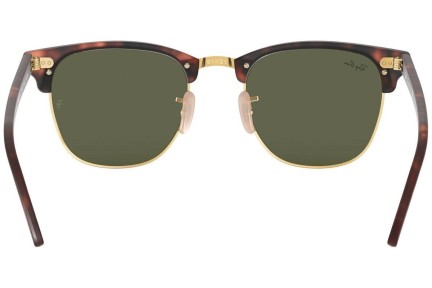 Sluneční brýle Ray-Ban Clubmaster Flash Lenses RB3016 114530 Browline Havana