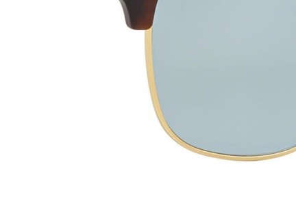 Sluneční brýle Ray-Ban Clubmaster Flash Lenses RB3016 114530 Browline Havana