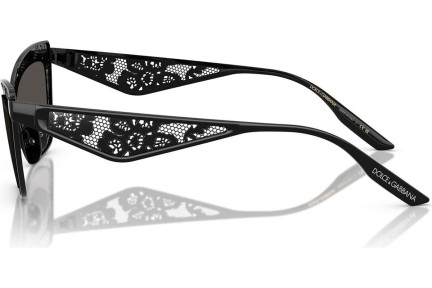 Sluneční brýle Dolce & Gabbana DG2311 01/87 Cat Eye Černé