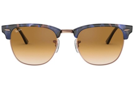 Sluneční brýle Ray-Ban Clubmaster Fleck RB3016 125651 Browline Modré