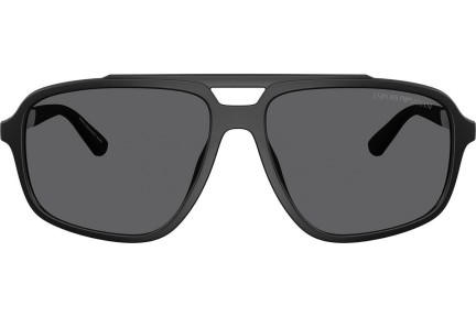 Sluneční brýle Emporio Armani EA4236U 5001T3 Polarized Squared Černé