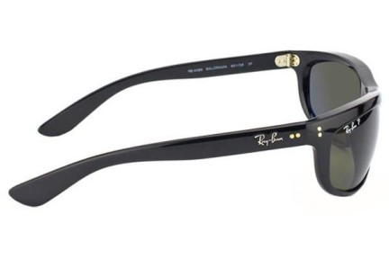 Sluneční brýle Ray-Ban Balorama RB4089 601/58 Polarized Obdélníkové Černé