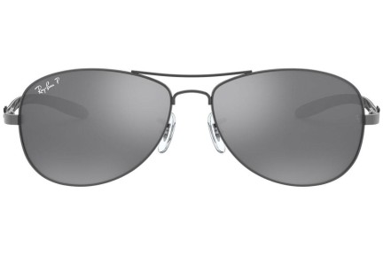 Sluneční brýle Ray-Ban RB8301 004/K6 Polarized Pilot Šedé