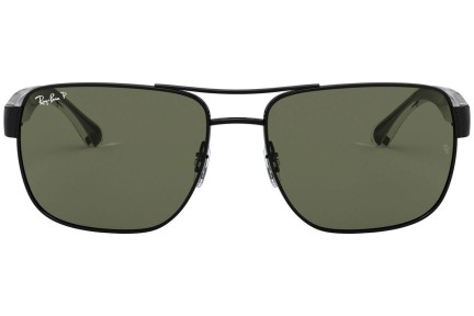 Sluneční brýle Ray-Ban RB3530 002/9A Polarized Obdélníkové Černé