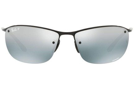 Sluneční brýle Ray-Ban Chromance Collection RB3542 002/5L Polarized Obdélníkové Černé