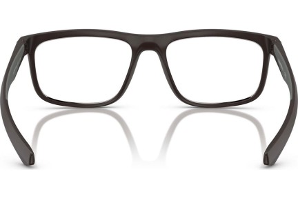 Brýle Emporio Armani EA3246 6186 Squared Hnědé