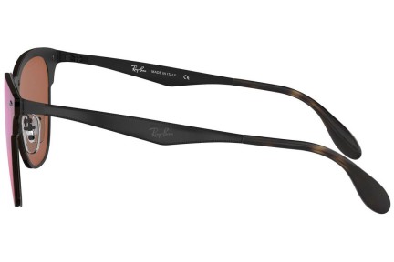 Sluneční brýle Ray-Ban Blaze Clubmaster Blaze Collection RB3576N 153/7V Browline Černé