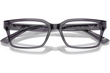 Brýle Emporio Armani EA3244 6106 Squared Šedé