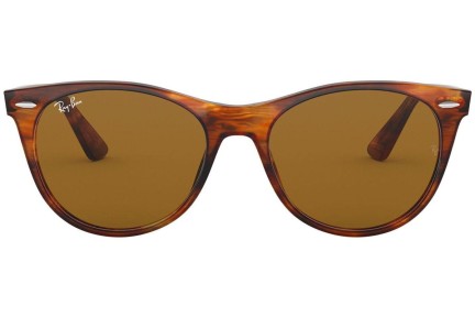 Sluneční brýle Ray-Ban Wayfarer II Classic RB2185 954/33 Squared Havana