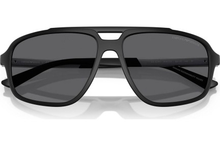 Sluneční brýle Emporio Armani EA4236U 5001T3 Polarized Squared Černé