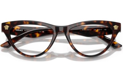 Brýle Versace VE3364U 108 Cat Eye Havana