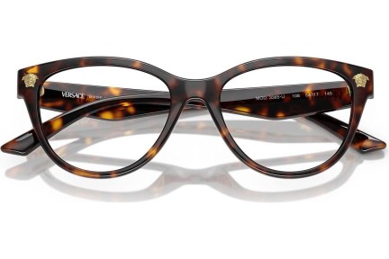 Brýle Versace VE3365U 108 Cat Eye Havana