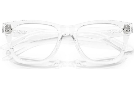 Brýle Versace VE3363U 148 Squared Průhledné