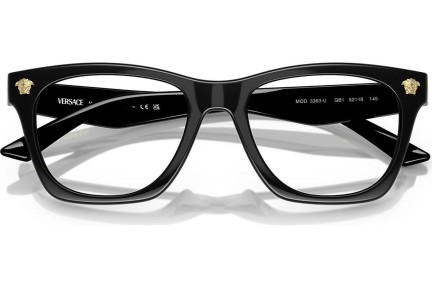 Brýle Versace VE3363U GB1 Squared Černé