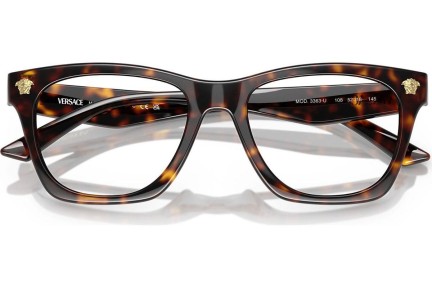 Brýle Versace VE3363U 108 Squared Havana