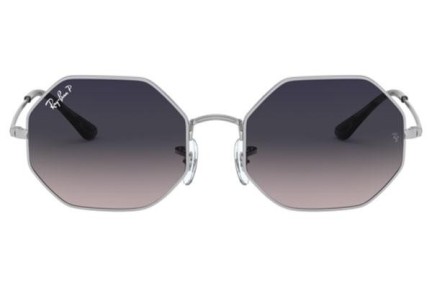 Sluneční brýle Ray-Ban Octagon RB1972 914978 Polarized Speciální Stříbrné