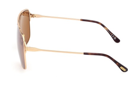 Sluneční brýle Tom Ford Zappa FT1173 30E Squared Zlaté