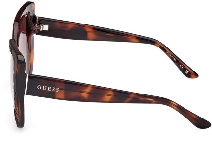 Sluneční brýle Guess GU00153 52F Cat Eye Havana