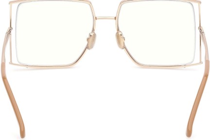 Brýle Max Mara MM5156-B 047 Squared Hnědé