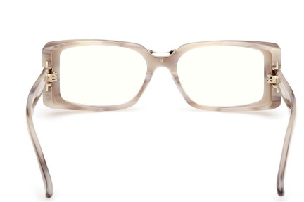 Brýle Max Mara MM5157-B 060 Obdélníkové Hnědé