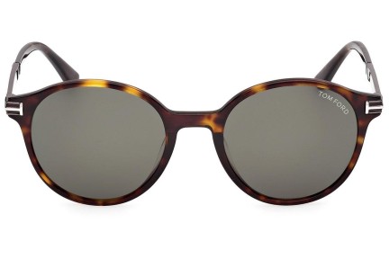 Sluneční brýle Tom Ford Araki FT1184 52N Okrouhlé Havana