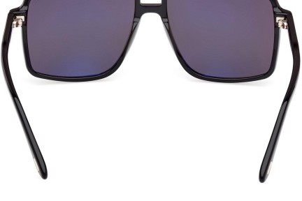 Sluneční brýle Tom Ford Kemp FT1177 01A Squared Černé