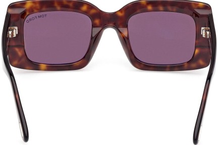 Sluneční brýle Tom Ford Brigitta FT1188 52E Obdélníkové Havana