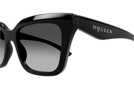 Sluneční brýle Alexander McQueen AM0473S 001 Squared Černé