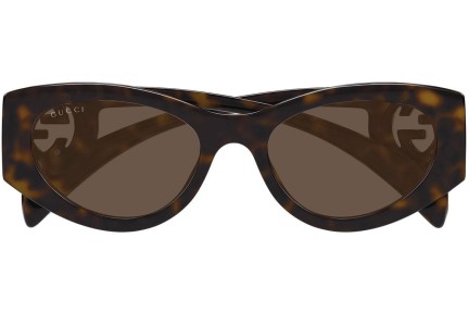 Sluneční brýle Gucci GG1691S 002 Oválné Havana