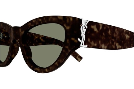 Sluneční brýle Saint Laurent SLM94 008 Cat Eye Havana