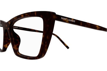 Brýle Saint Laurent SL737MICATHINOPT 002 Cat Eye Havana