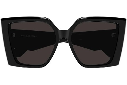 Sluneční brýle Alexander McQueen AM0467S 001 Squared Černé