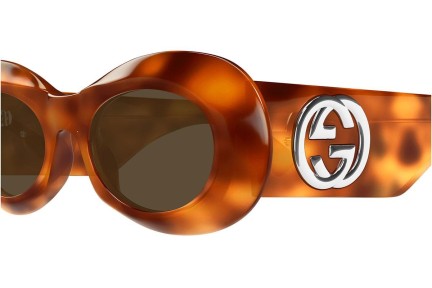 Sluneční brýle Gucci GG1696S 002 Oválné Havana