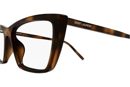 Brýle Saint Laurent SL737MICATHINOPT 003 Cat Eye Havana