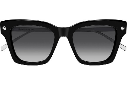 Sluneční brýle Alexander McQueen AM0483S 001 Squared Černé