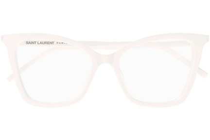 Brýle Saint Laurent SL386 014 Cat Eye Bílé